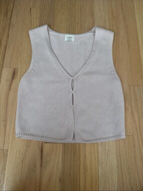 Wilfred knit vest